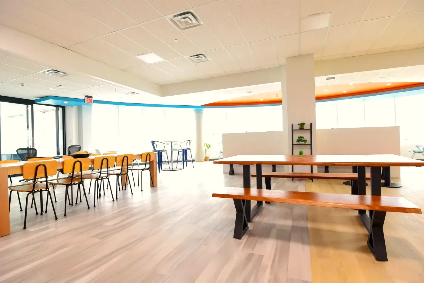 Open-plan TCC Canada coworking space in Toronto